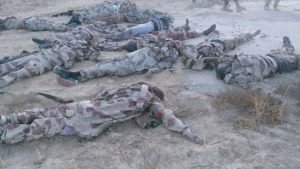 قتلى الإرهابيين فى هجمات سيناء اليوم2