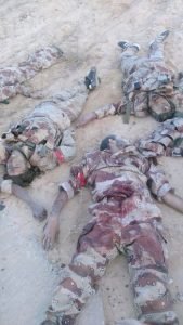 قتلى الإرهابيين فى هجمات سيناء اليوم3